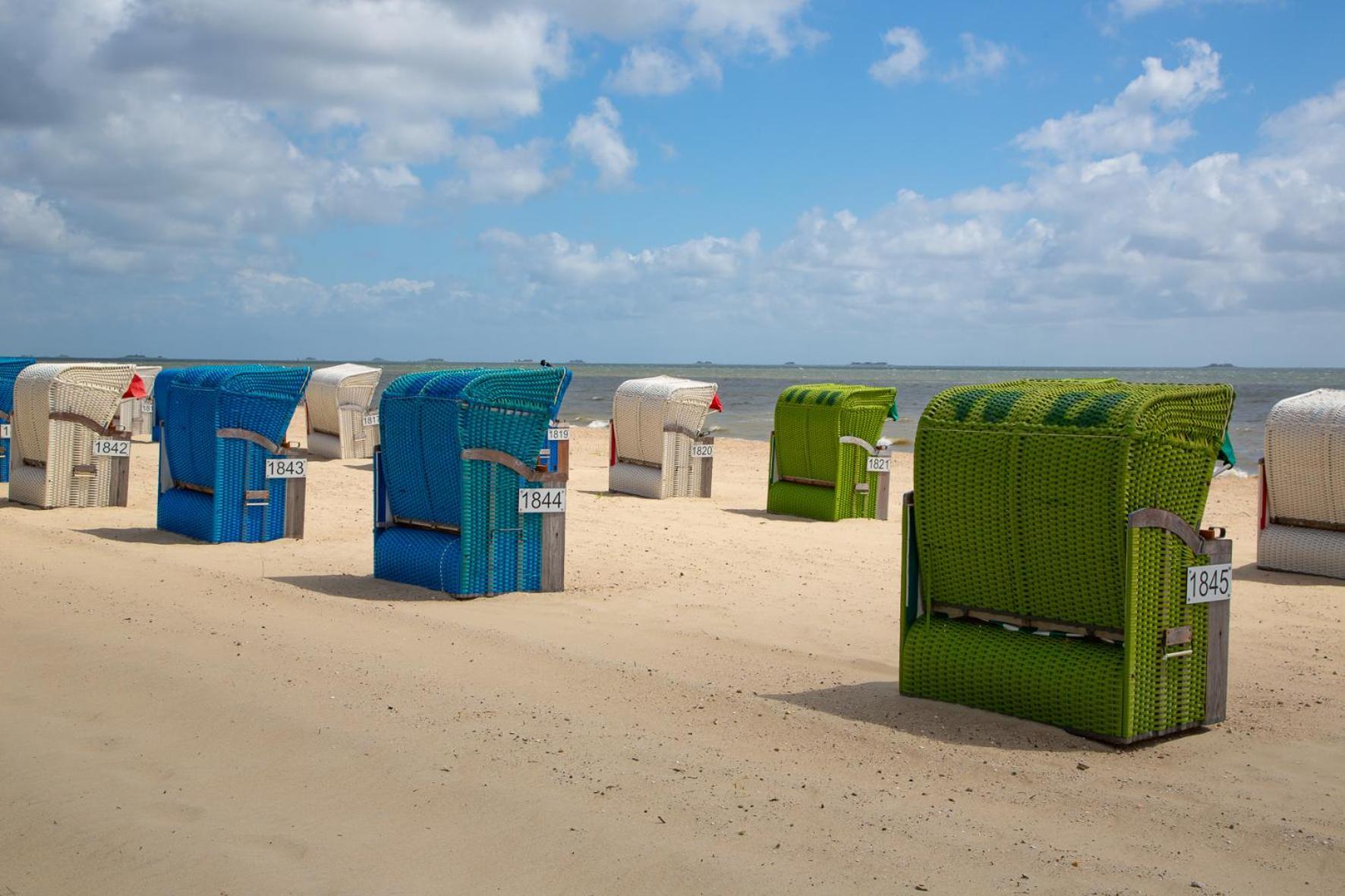 Wohnen Am Suedstrand - Ferienwohnung 0 4 Wyk auf Fohr Bagian luar foto